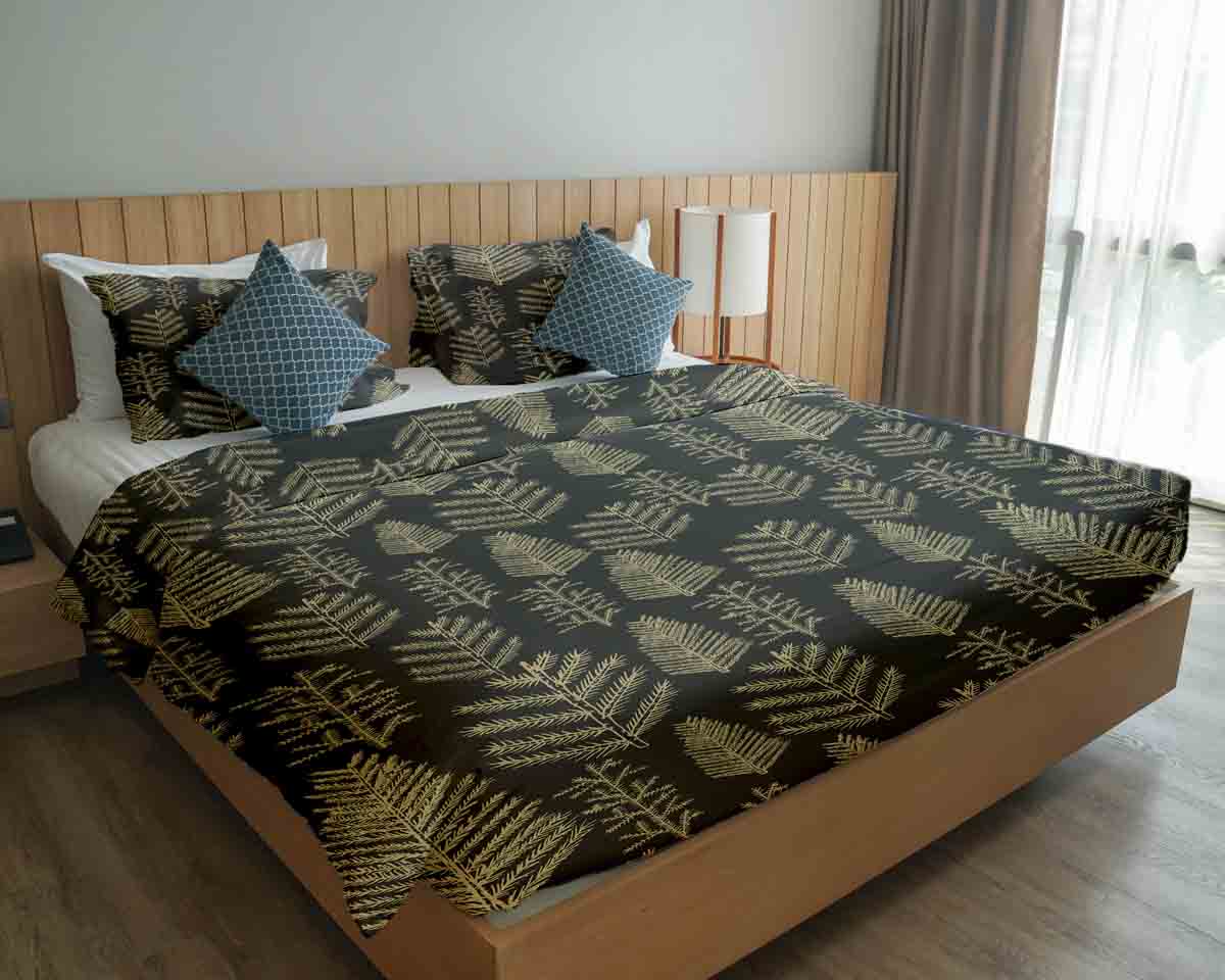 Therapiedekens beddengoedset met bosmotief