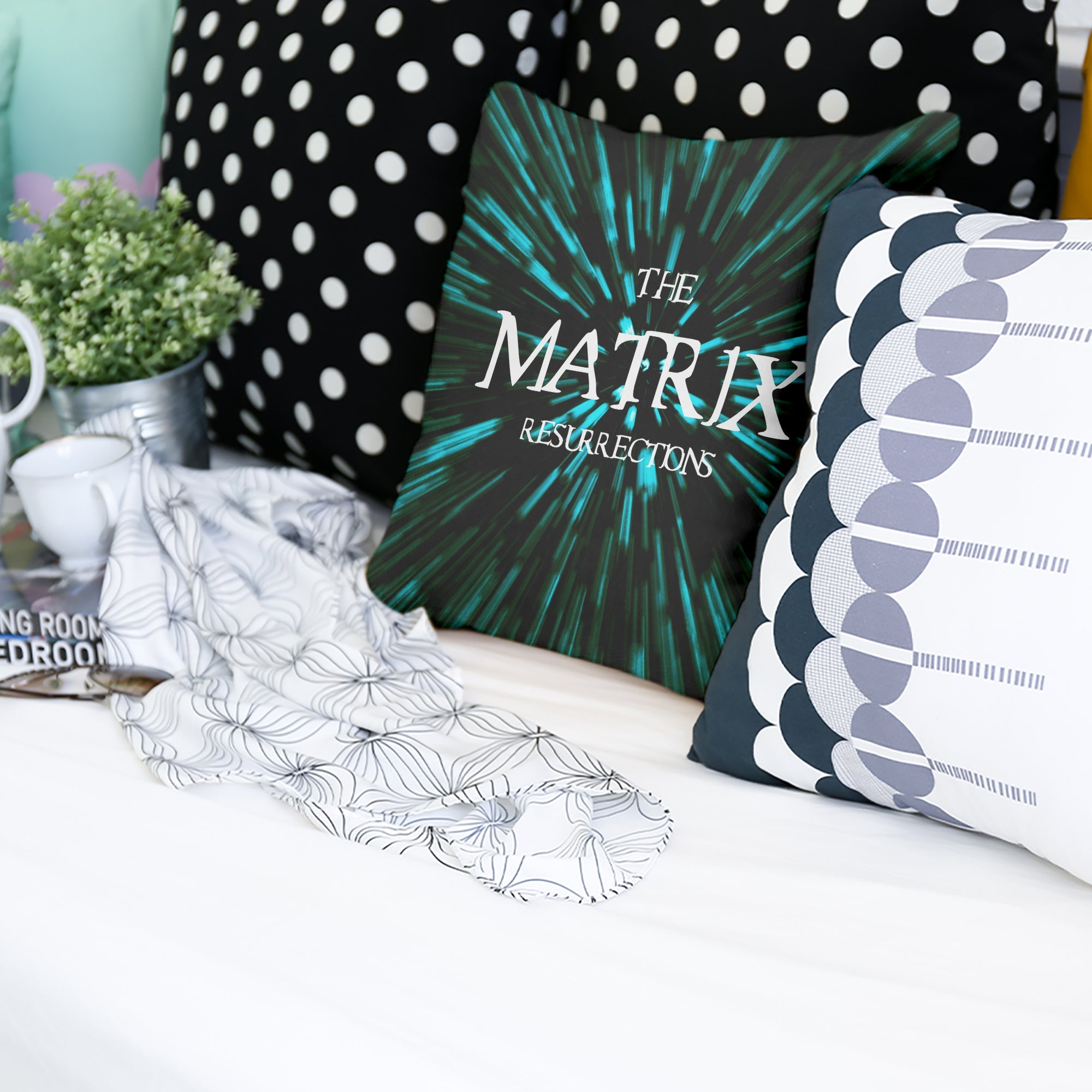 Gesundheitskissen Mit The Matrix Schriftzug