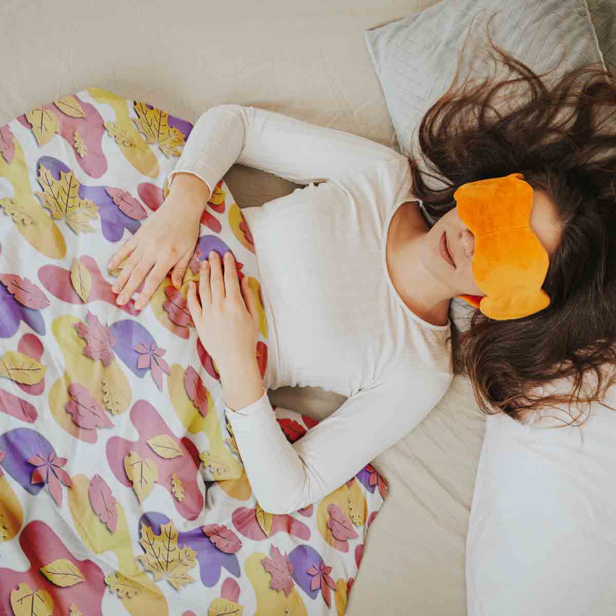 Therapiedekens beddengoed set bonte vlekken