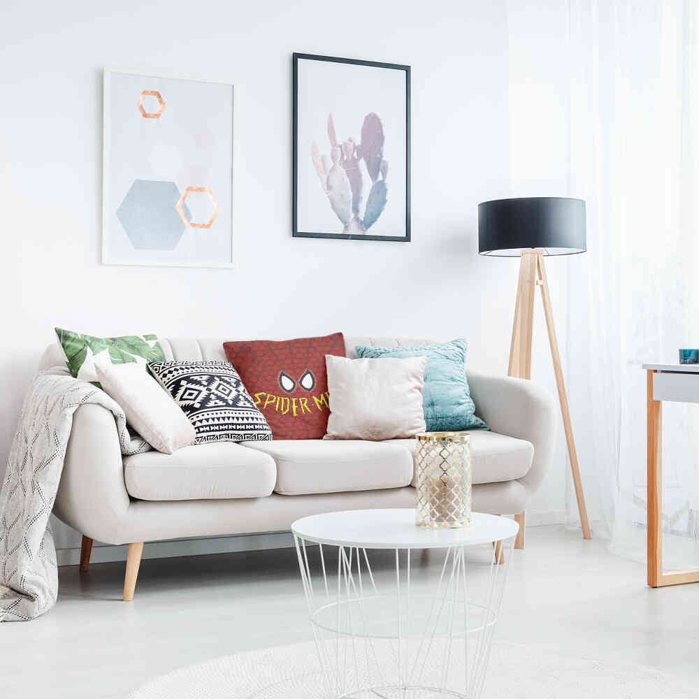 Gezondheidskussen Rood Spiderman