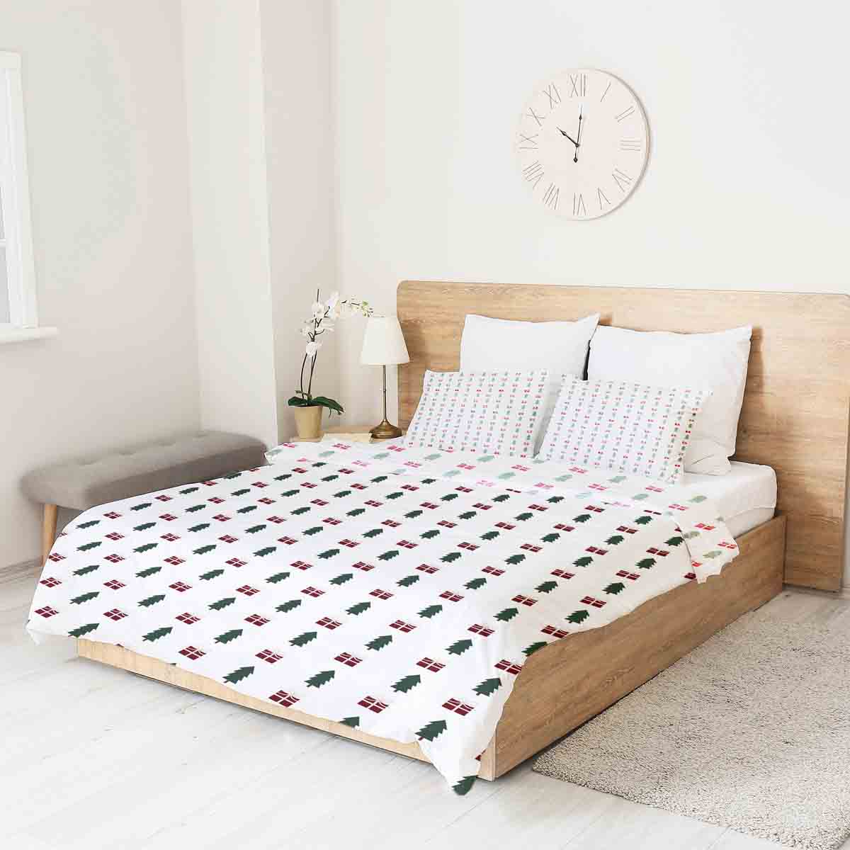 Originele therapiedeken - katoenen hoes kerstsfeer