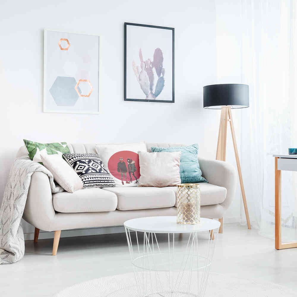 Gezondheidskussen Wit met Spiderman