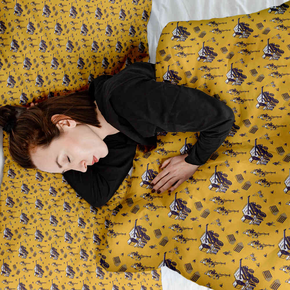 Original Therapiedecke - Baumwoll Bettwäsche Set Ernte