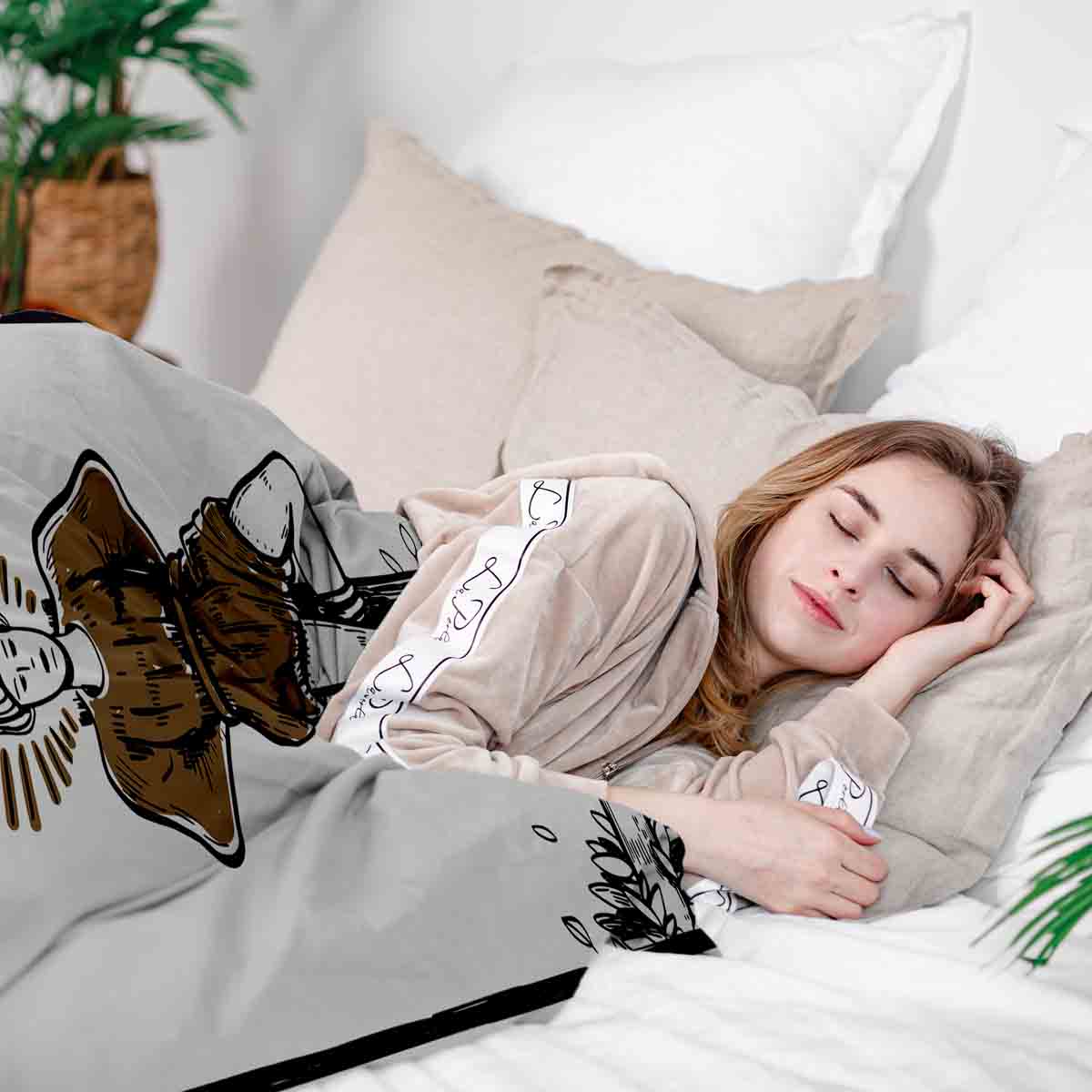 Therapiedekens Beddengoed Set De Gehangen Man