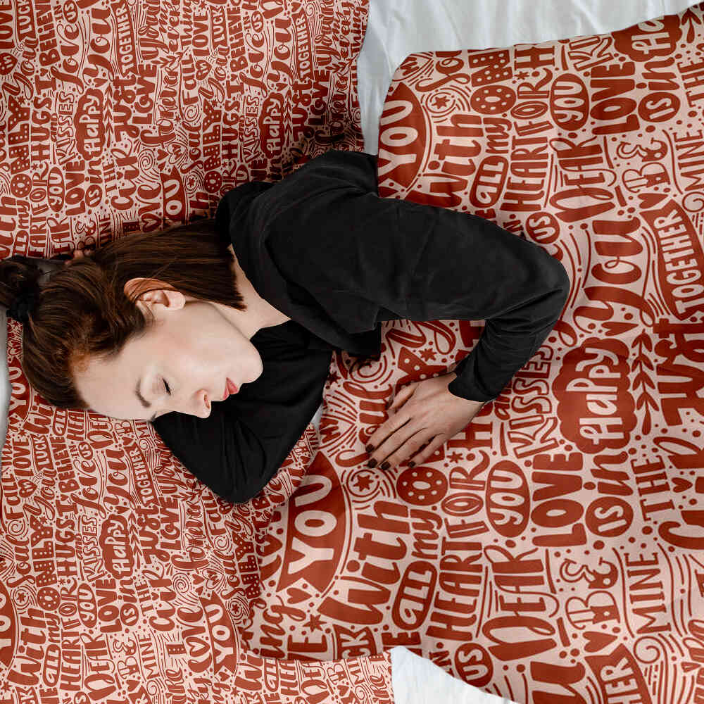 Therapiedecken Beddengoed Set Be Mine