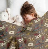 Therapiedekens beddengoed set sprekende hoed