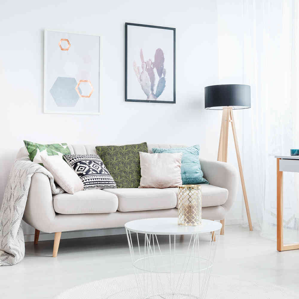 Gesundheitskissen Hanfblatt