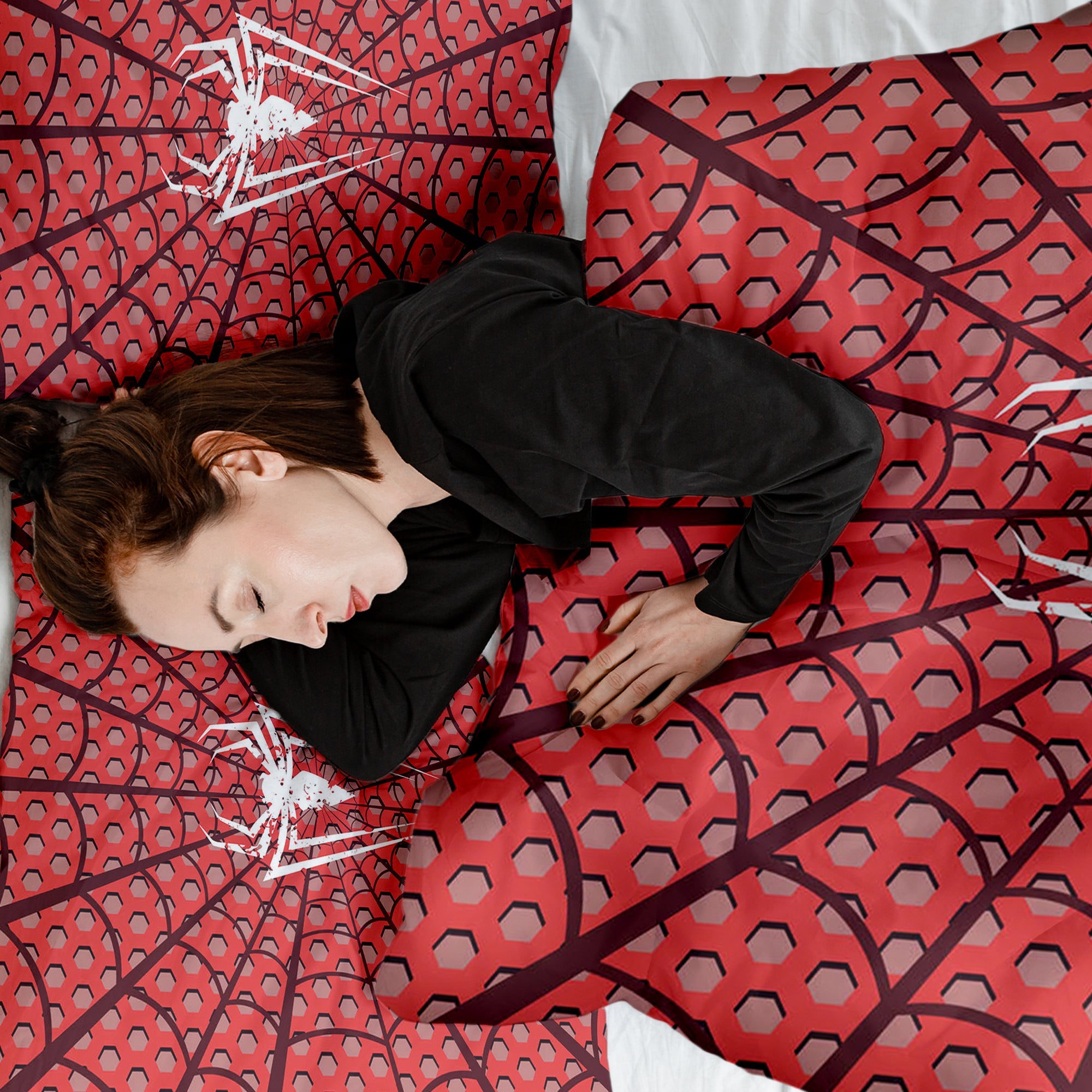 Original Therapiedecke - Baumwollbezug Spiderman Spinne