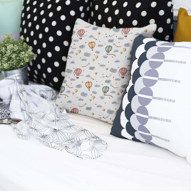 Gesundheitskissen Heißluftballon