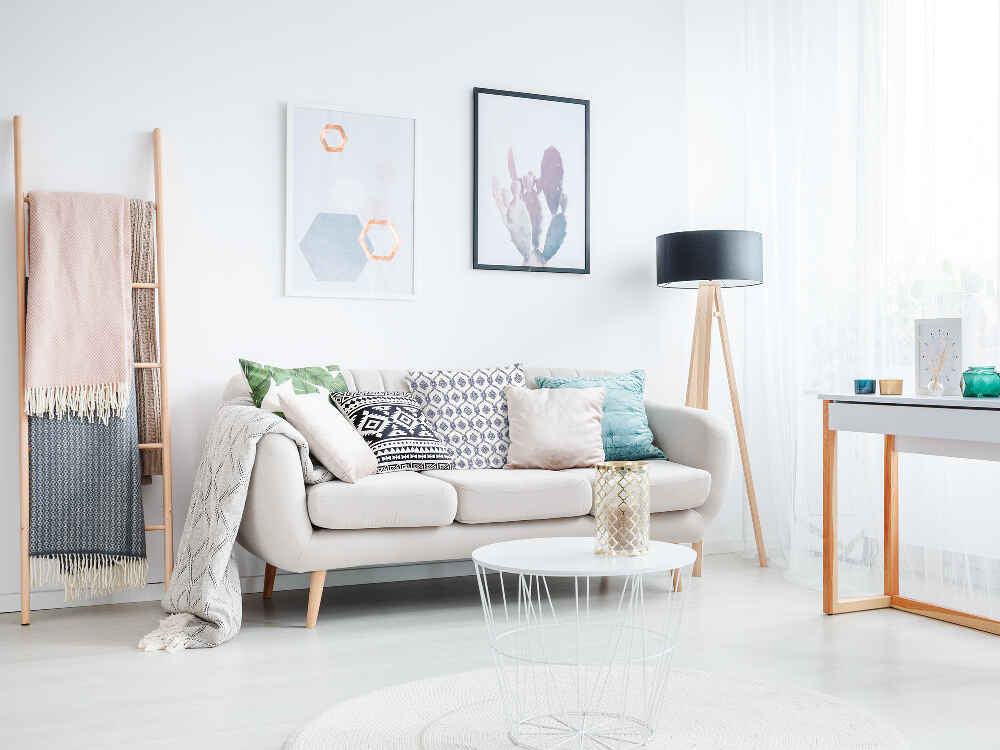 Gesundheitskissen blaues Seemannsmuster