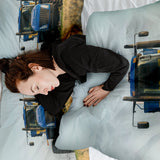 Therapiedekens Beddengoed Set Tractor in Blauw