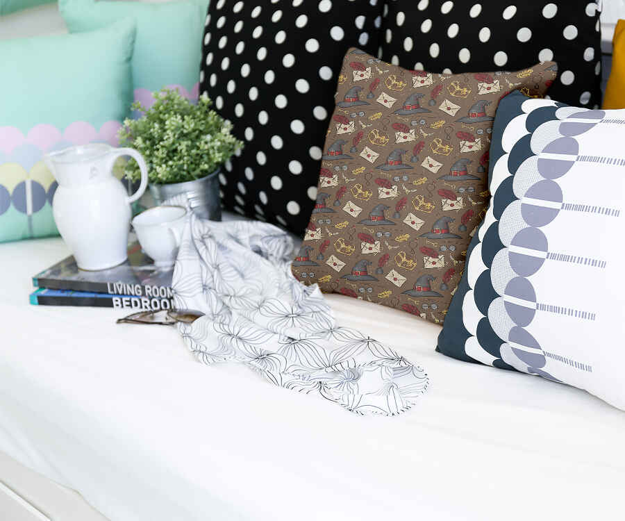 Gezondheidskussen sprekende hoed