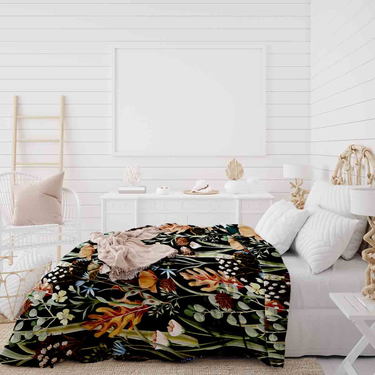 Original Therapiedecke - Baumwoll Bettwäsche Set Herbstwiese