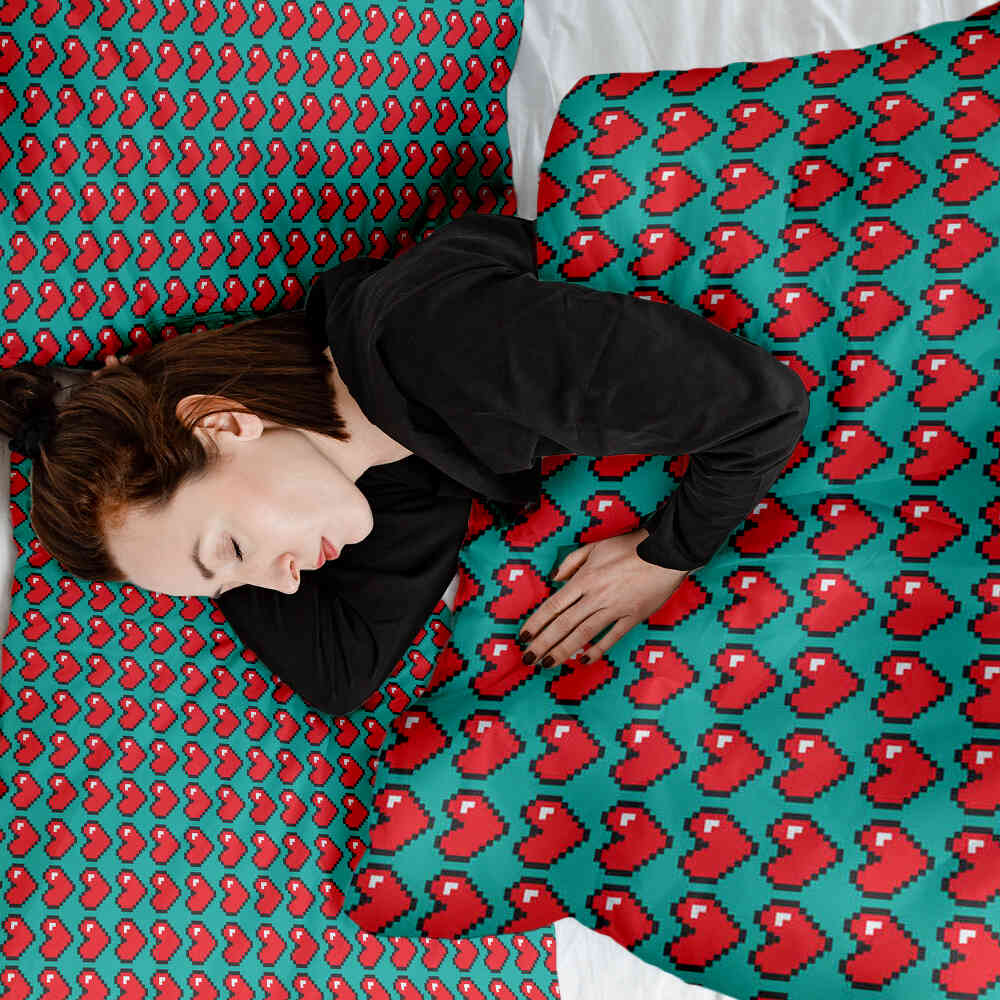 Therapiedekens Beddengoed Set Computer Liefde