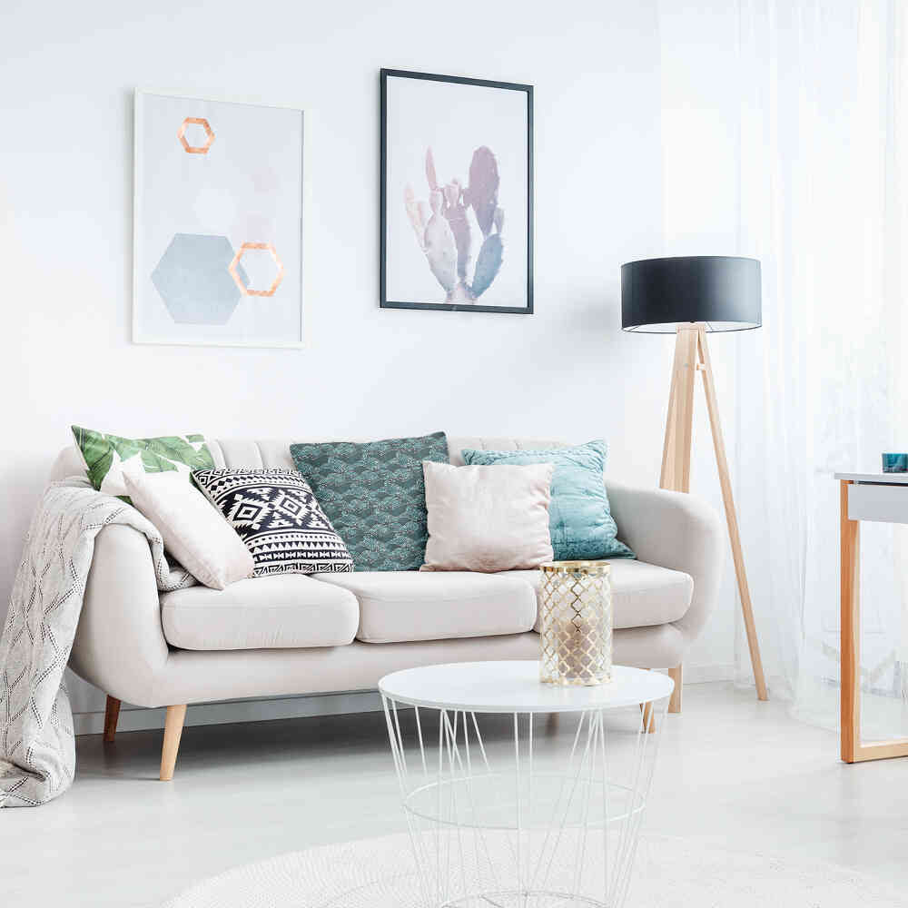 Gezondheidskussen golven turquoise-groen