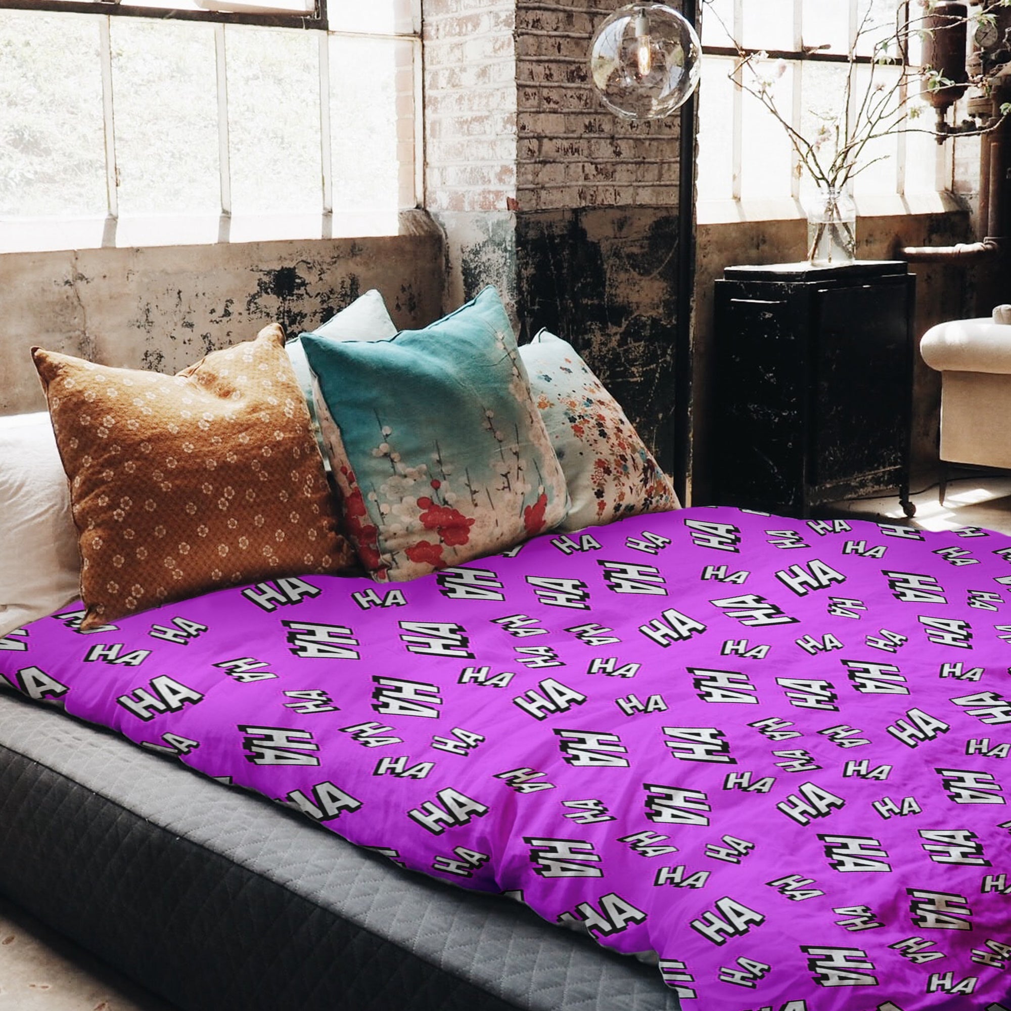 Therapiedecken beddengoed set Ha Ha Ha