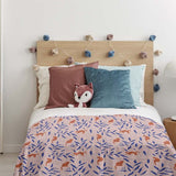 Originele therapiedeken - Rode kat gewichtdeken met katoenen hoes voor kinderen