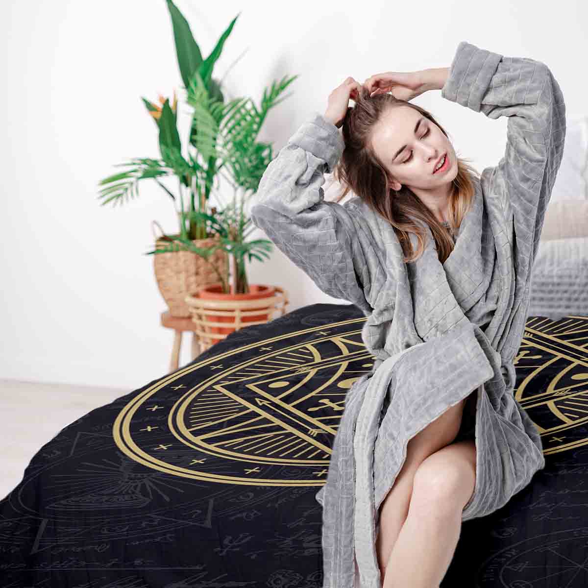 Original Therapiedecke - Baumwoll Bettwäsche Set Mystik