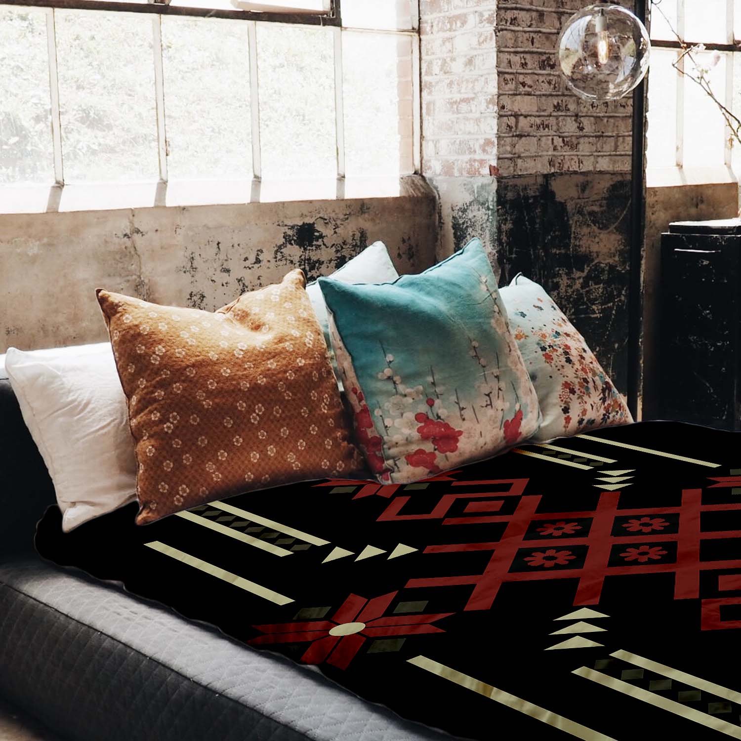 Therapiedekens beddengoedset met grote sneeuwvlok