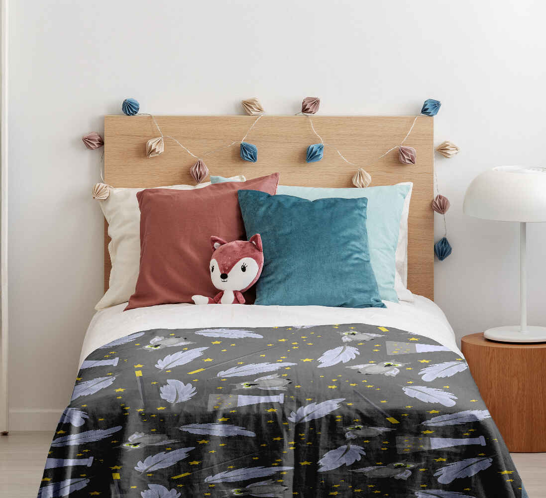 Therapiedekens Beddengoed Set Zwart Toverstaf