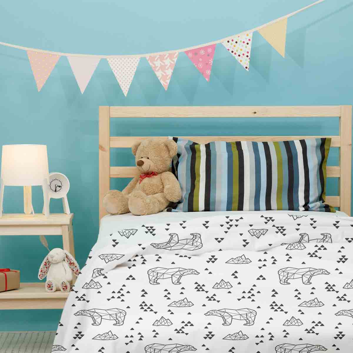 Original Therapiedecke - Baumwoll Bettwäsche Set Nordpol