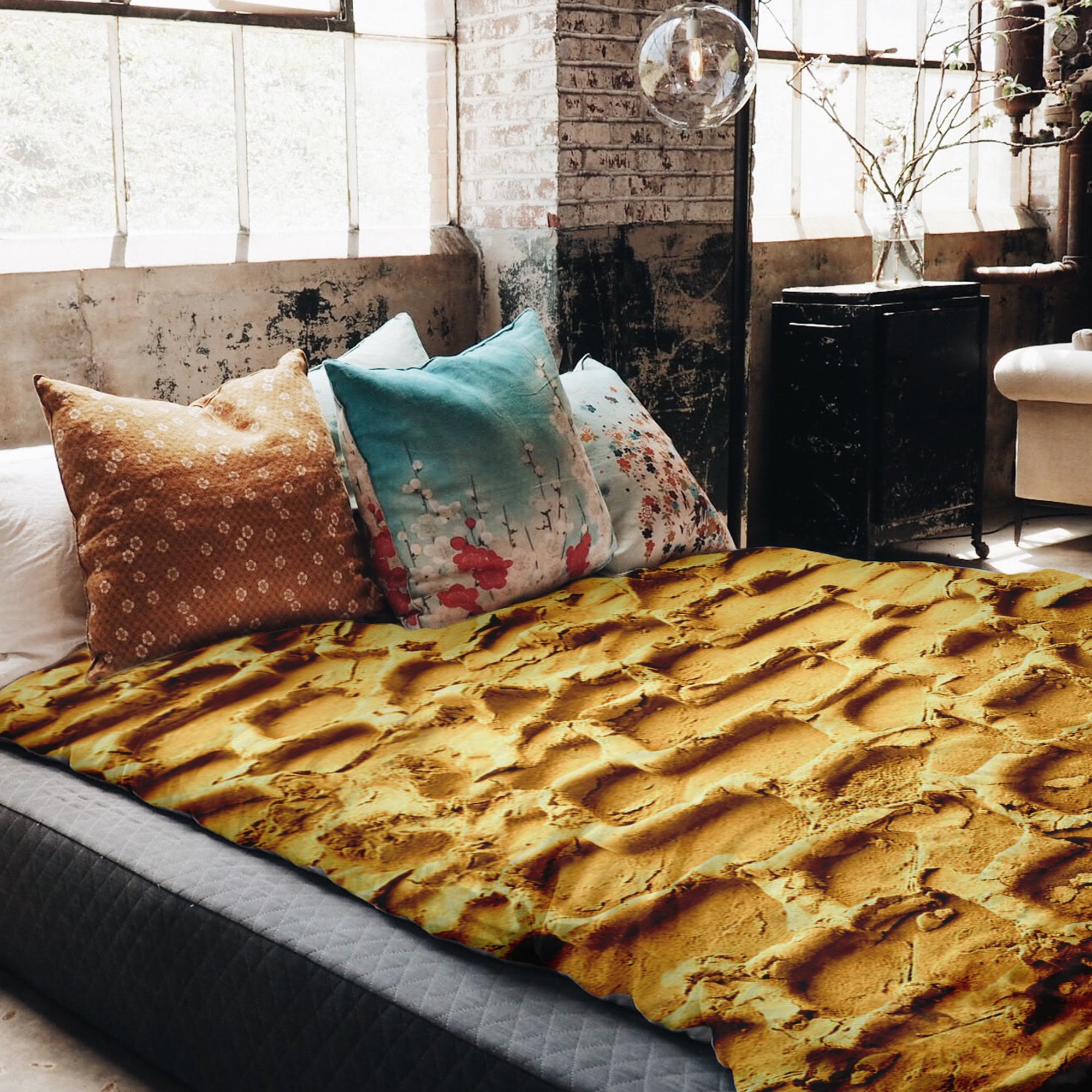 Original Therapiedecke - Baumwoll Bettwäsche Set Reifenabdruck