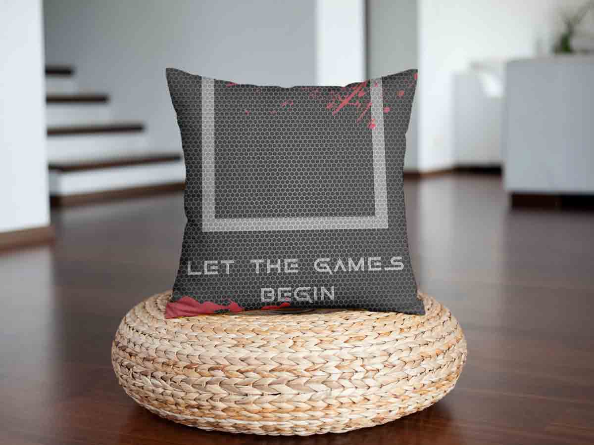 Gesundheitskissen Schwarz Let's Play