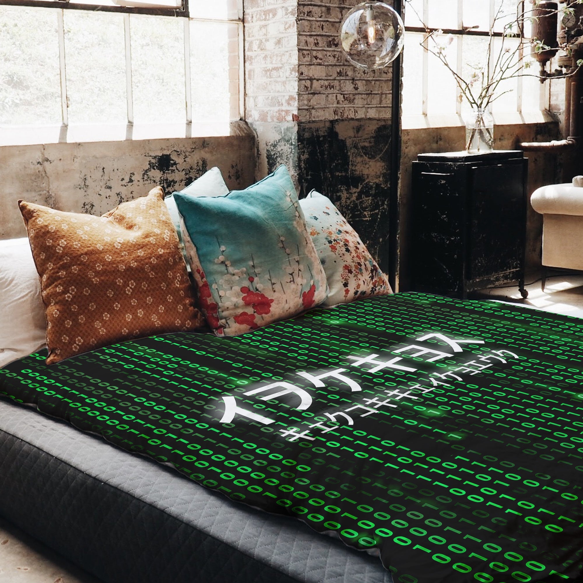 Therapiedekens Beddengoed Set Groen The Matrix