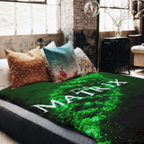 Therapiedekens Beddengoed Set Groen Matrix DNA