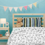 Originele therapiedeken - katoenen hoes Noordpool