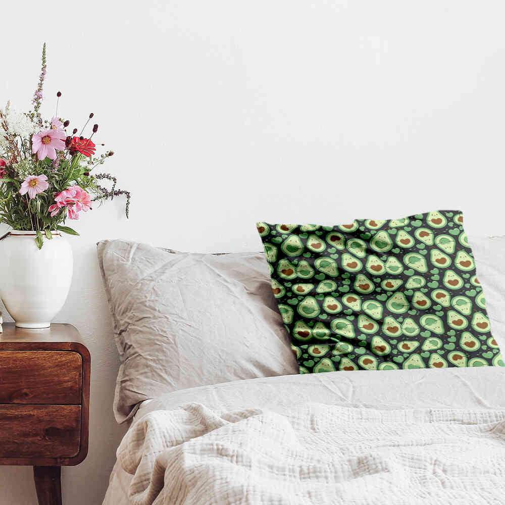 Gesundheitskissen Grüne Avocados