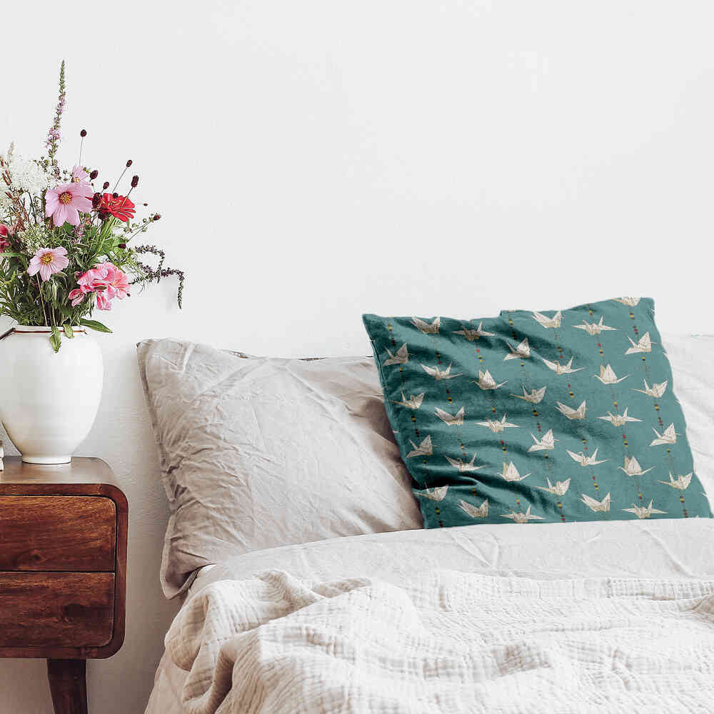 Gesundheitskissen Origami Schwan