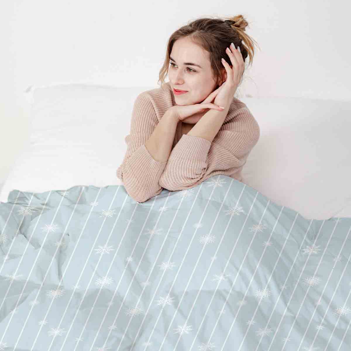 Therapiedecken Bettwäschen Set Elsa Sterren