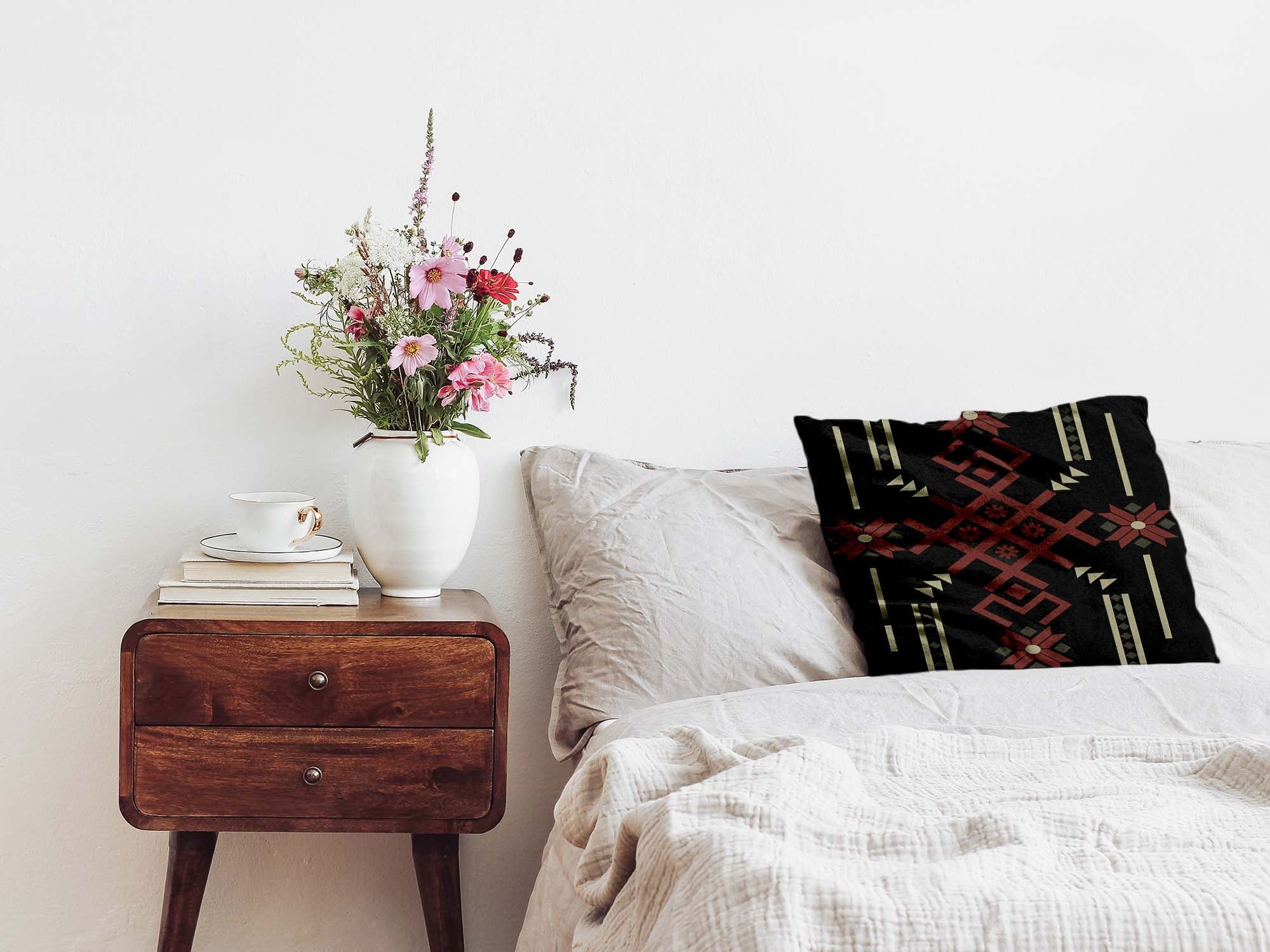 Gezondheidskussen met grote sneeuwvlok