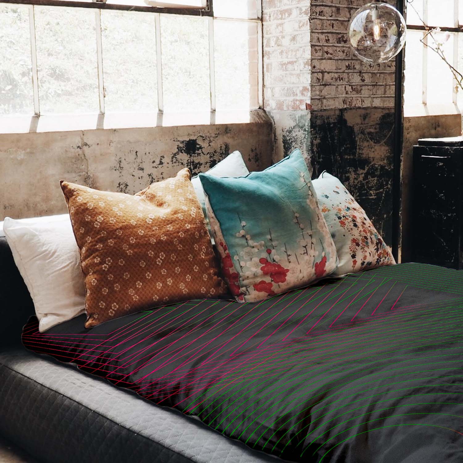 Therapiedekens Beddengoed Set Kleurovergang Vormen