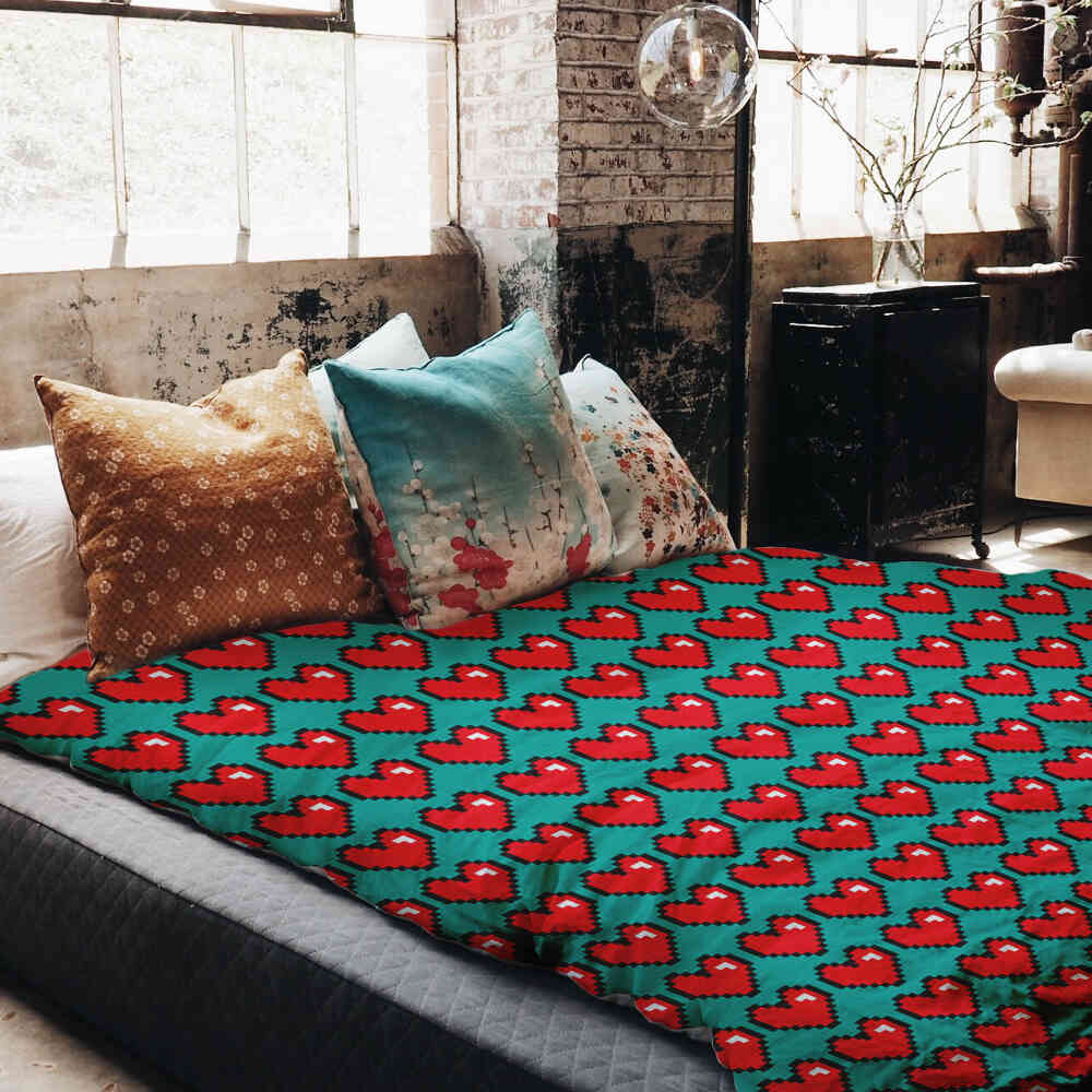 Therapiedekens Beddengoed Set Computer Liefde