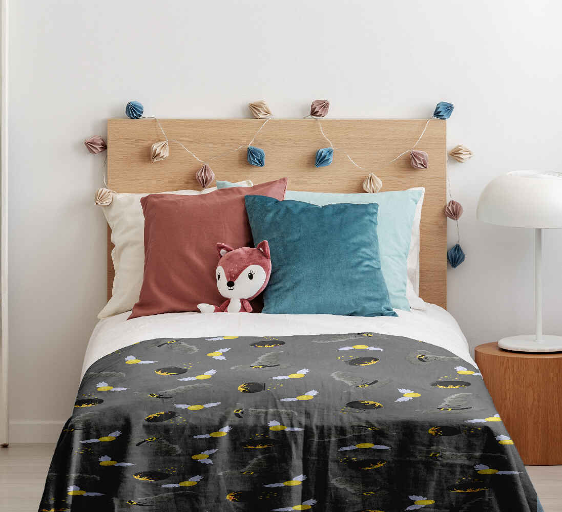 Therapiedekens Beddengoed Set Grijs Zauberhut