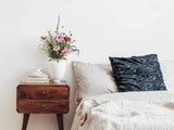 Gezondheidskussen Blauw met Schelpen