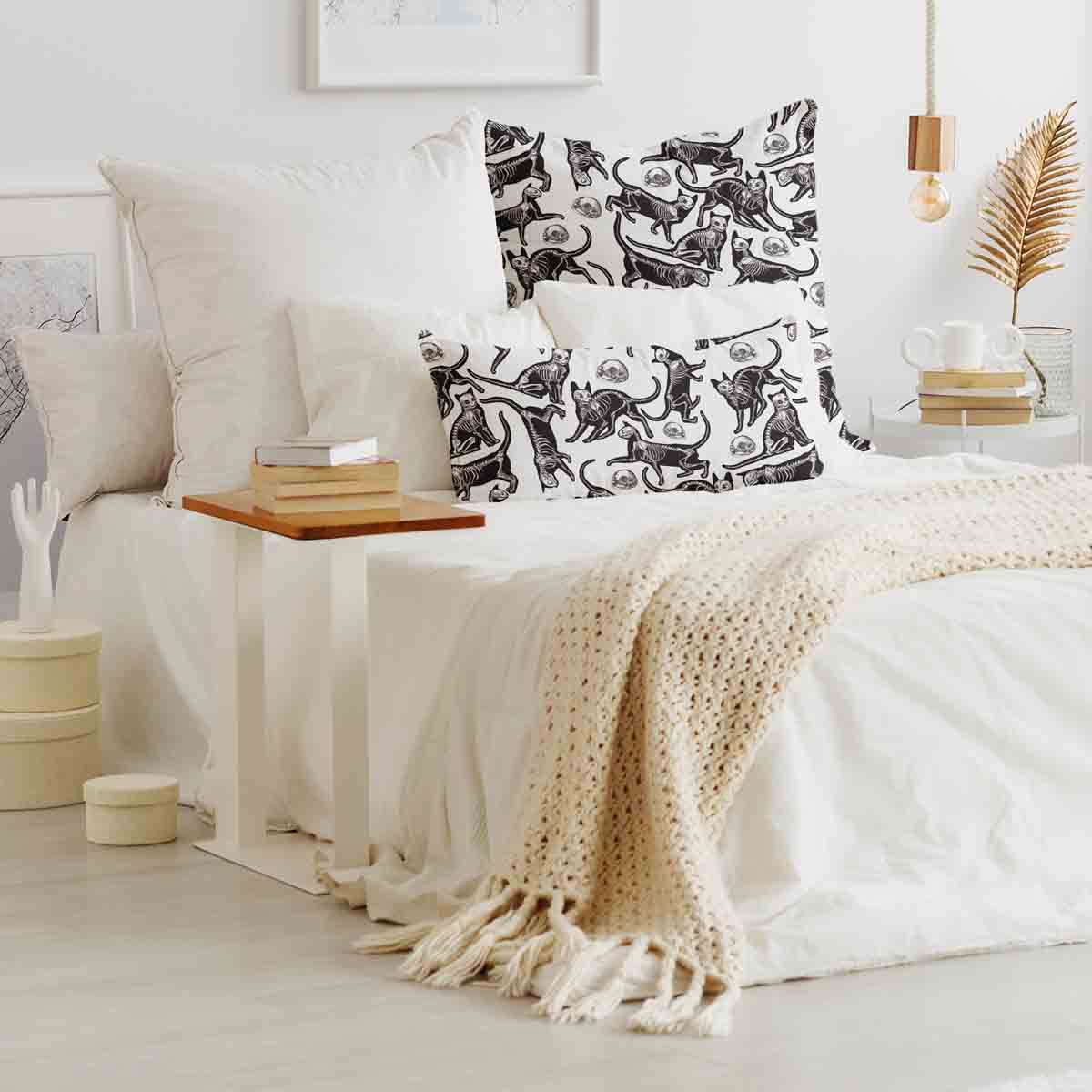 Gesundheitskissen Halloween Katze