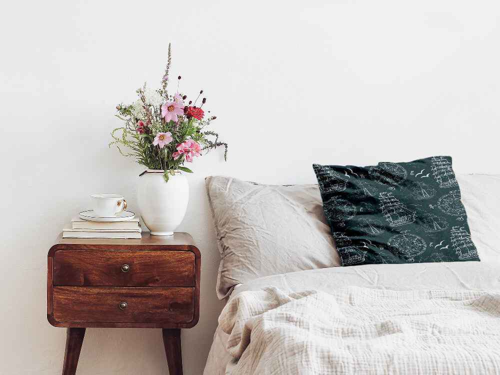 Gesundheitskissen mit Schiffen