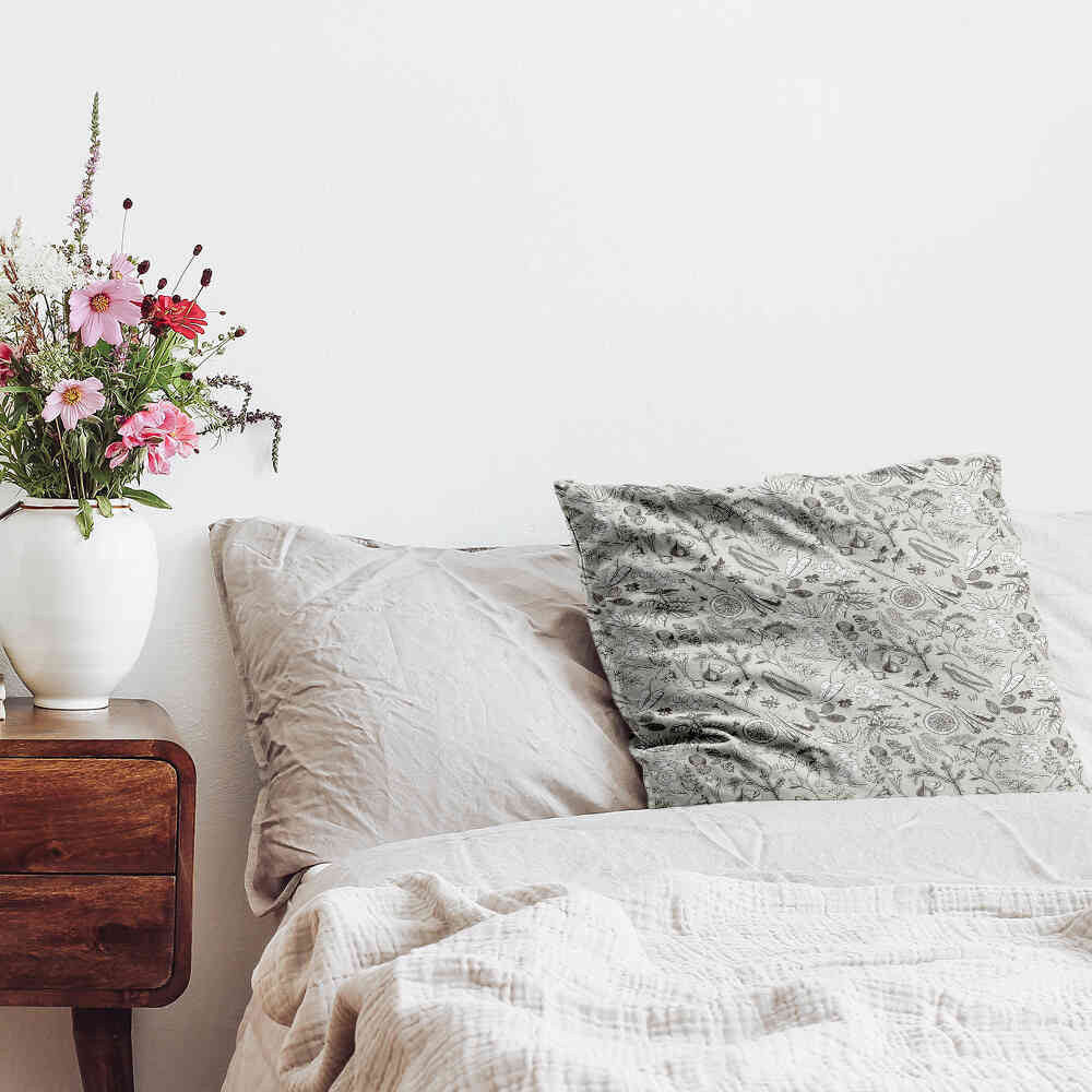 Gesundheitskissen Grau Gewürze