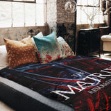 Therapiedecken Bettwäschen Set Rot The Matrix