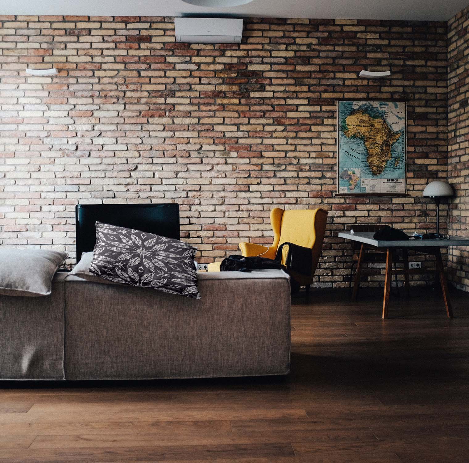 Gezondheidskussen met grote bloem