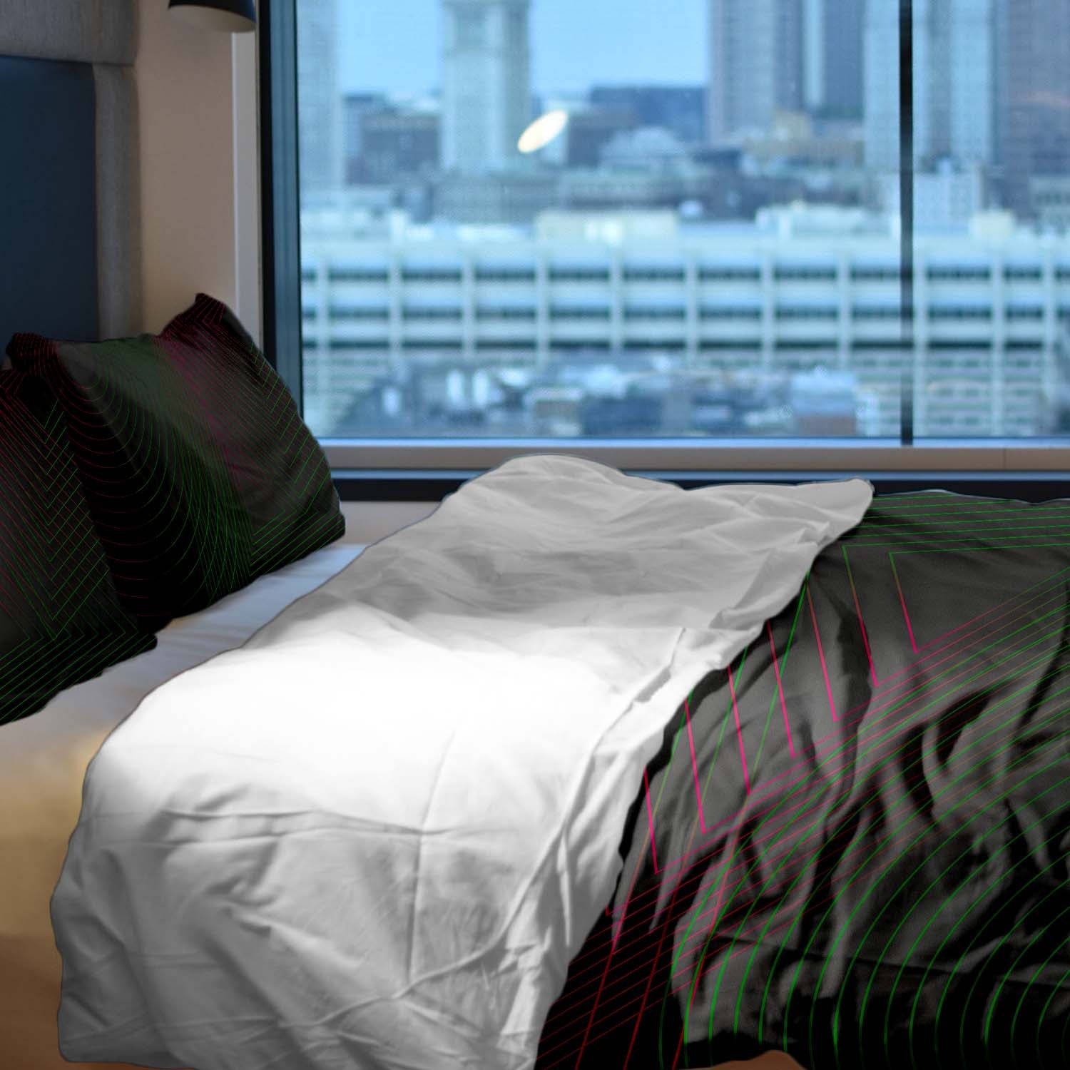 Therapiedekens Beddengoed Set Kleurovergang Vormen