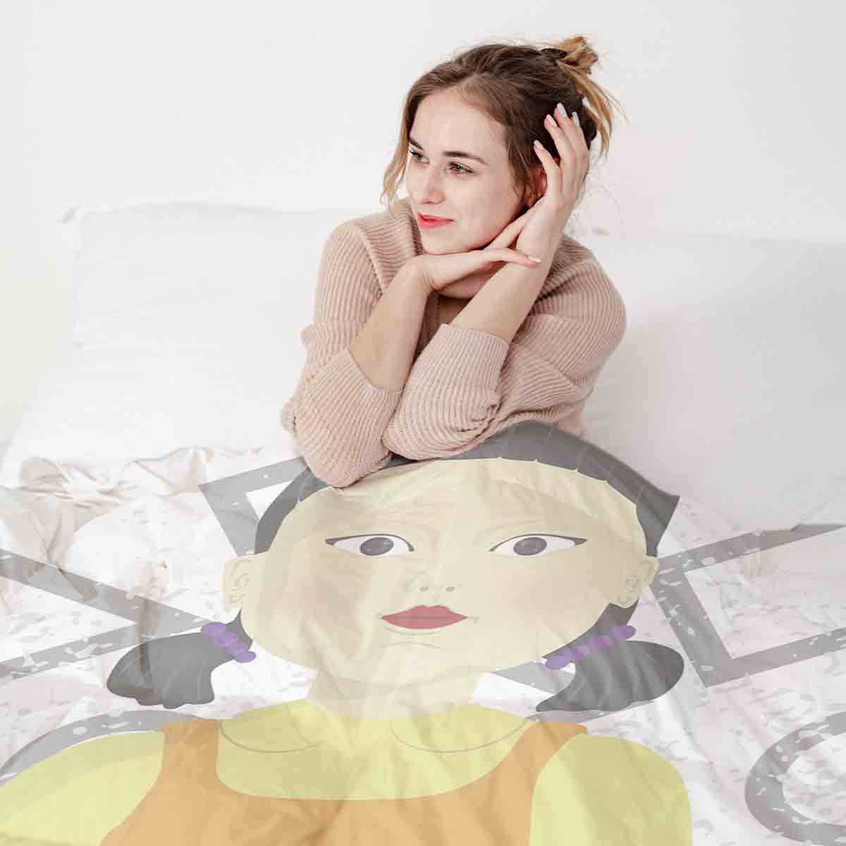 Therapiedecken beddengoed set Red Light, green Light