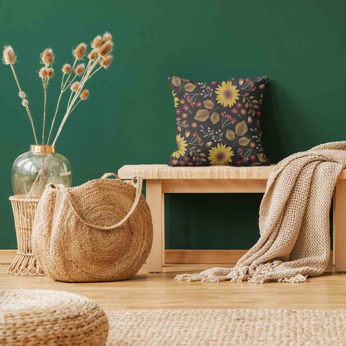 Gesundheitskissen mit Sonnenblume