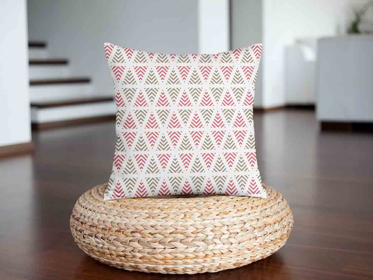 Gezondheidskussen kerstige driehoeken