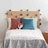 Therapiedekens Beddengoed Set Roze Hartjes en Bloemen