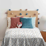 Therapiedekens beddengoedset met kleine driehoeken