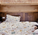 Originele therapiedeken - Magische dingen verzwaringsdeken met katoenen hoes voor kinderen & volwassenen